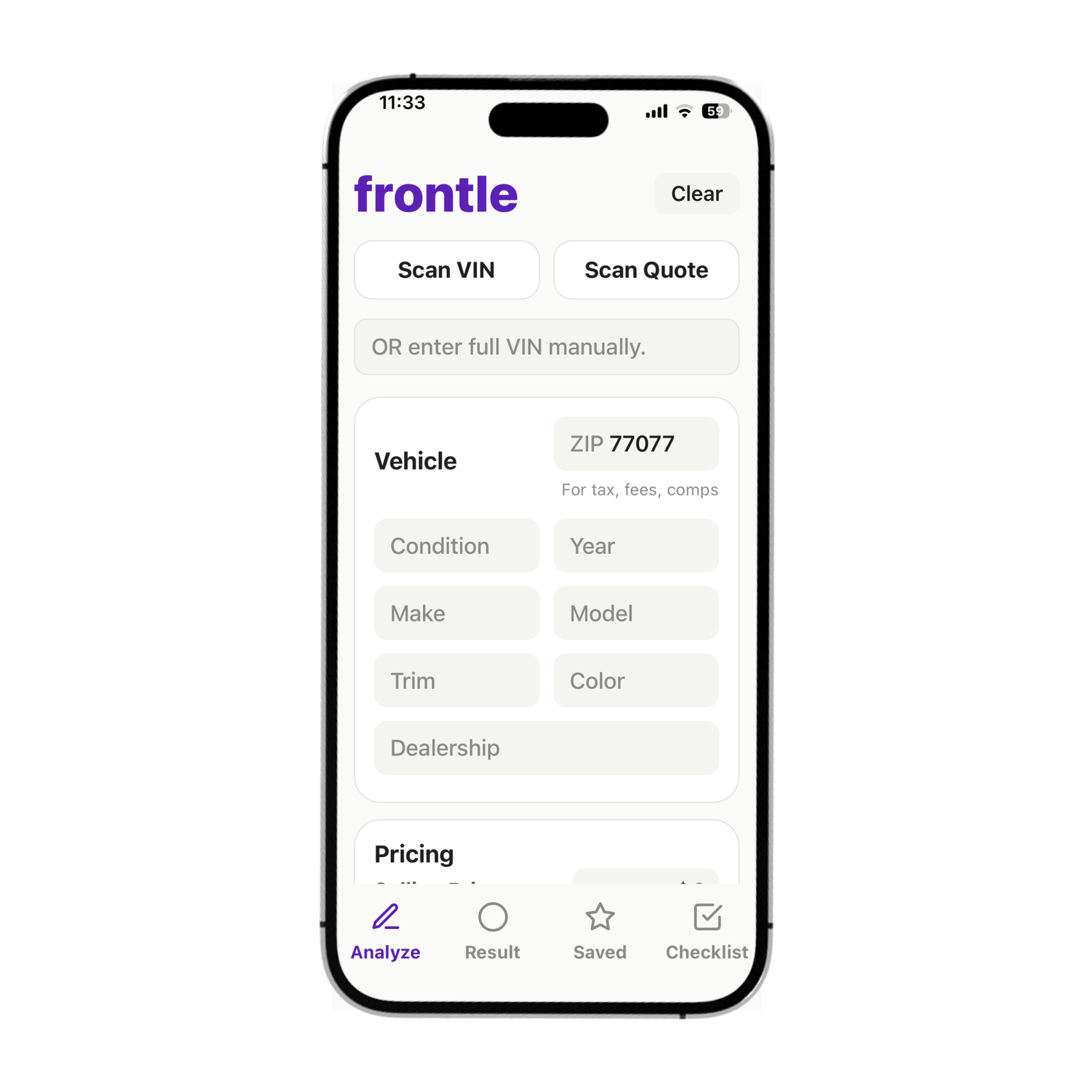 frontle app preview